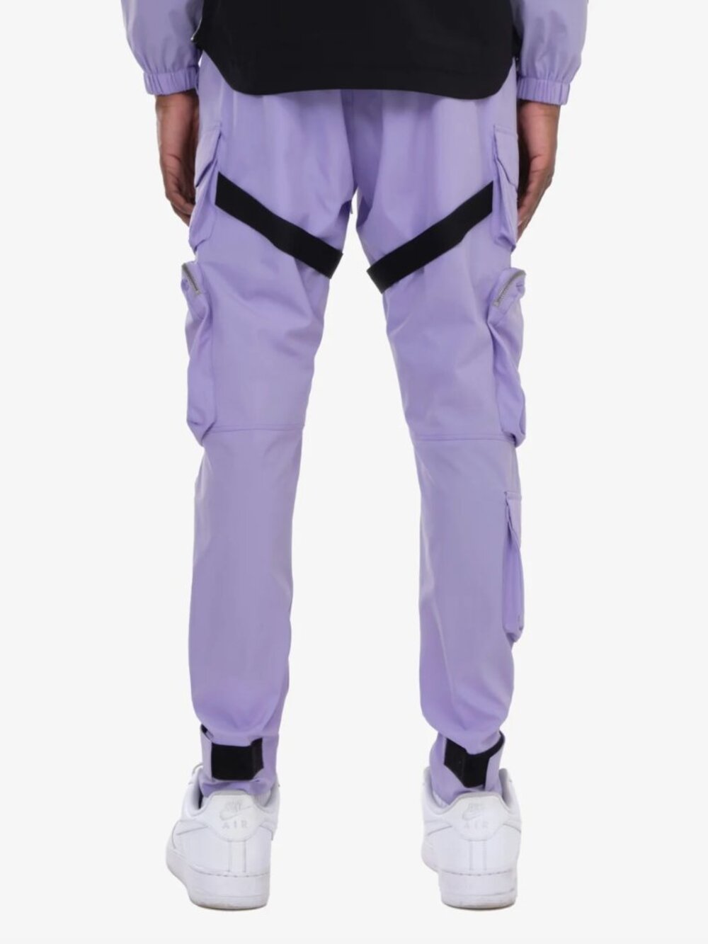Life Code Progressive Cargo Pants w/ Straps, Lavender Light Purple, M - Picture 3 of 13